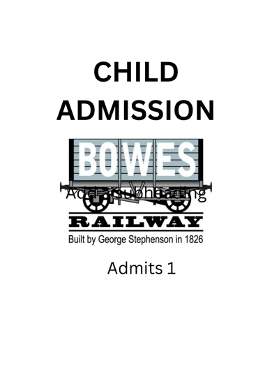 Picture of Pre Booked Admission CHILD TICKET