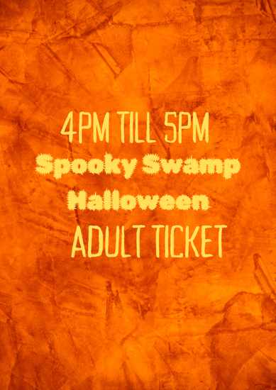 Picture of 4- 5PM ADULT TICKET- SPOOKY SWAMP HALLOWEEN