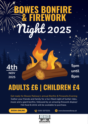 Picture of Bowes Bonfire 2025 - CHILD